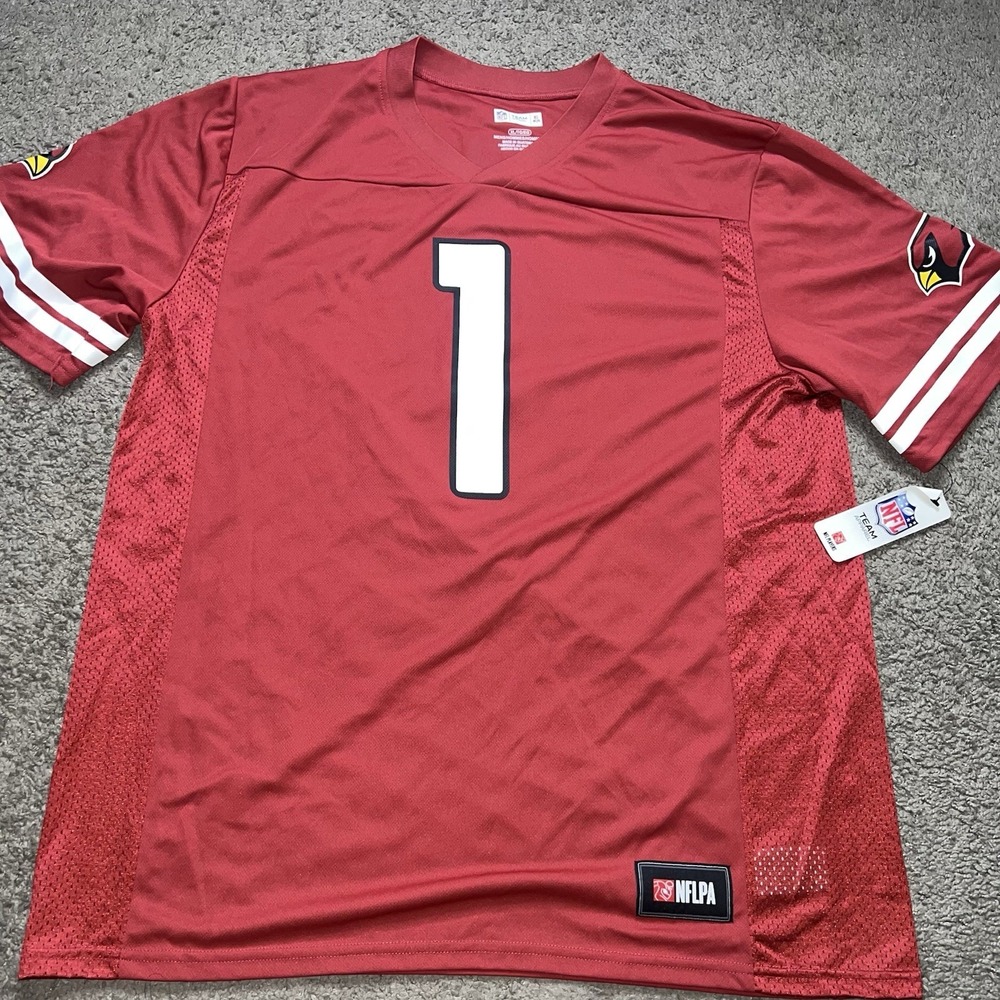 NFLPA Kyler Murray #1 Arizona Cardinals Red Jersey Size XL Team Apparel NWT